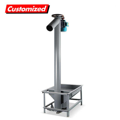 Un bon prix. Résistance à l'usure Transporteur à vis vertical en acier inoxydable adapté au transport de poudre en ligne