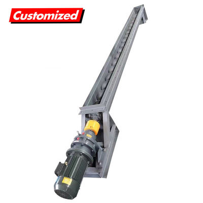 Un bon prix. Transporteur spirale sans arbre en acier inoxydable à haut rendement pour la manutention de matériaux personnalisés en ligne