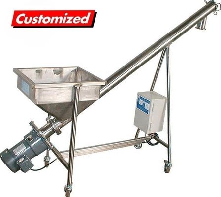 Un bon prix. Conveyeur à vis à trémie résistant à la chaleur en acier inoxydable personnalisable en ligne