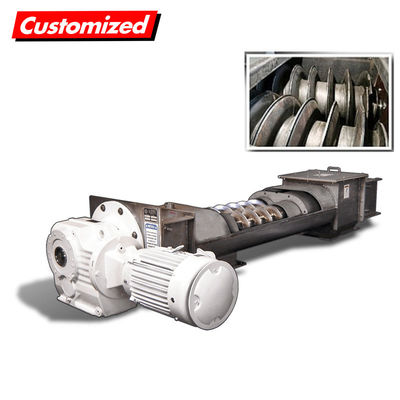 Un bon prix. Convecteur à vis thermique à haut rendement en acier inoxydable sur mesure pour les industries chimique et minière en ligne