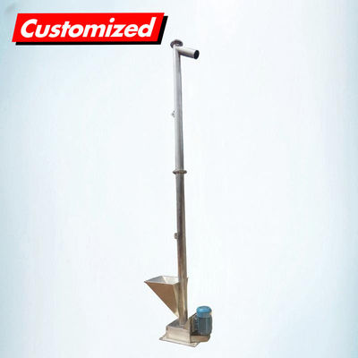 Un bon prix. Transporteur à vis flexible résistant à la chaleur en acier inoxydable adapté aux applications industrielles en ligne