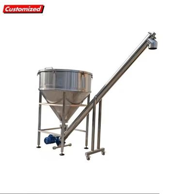Un bon prix. Résistant au feu convoyeur à vis de levage en acier poubelle à grains avec emballage personnalisé en ligne