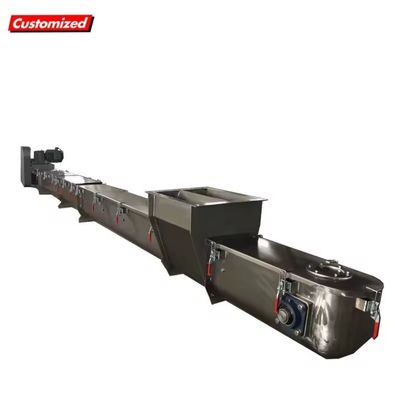 Un bon prix. Facilité d'installation Économie d'énergie convoyeur à vis en acier inoxydable pour la manutention des matériaux en ligne