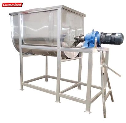 Un bon prix. Commande électrique pour mélangeur de fourrage pour volailles à ruban de 5 tonnes pour le traitement des produits chimiques en ligne