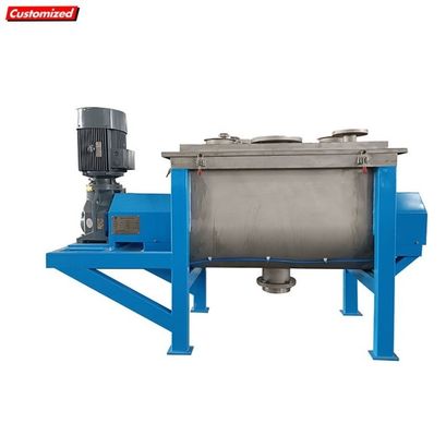 Qualité Mélangeur à ruban horizontal de qualité alimentaire 1000L avec contrôle de vitesse variable pour un mélange efficace des poudres usine