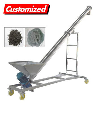 Un bon prix. Structure compacte poudre à auger alimentateur à vis à grande vitesse convoyeur élévateur en ligne