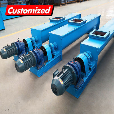 Un bon prix. Sédiments de transport d'acier au carbone à peinture d'arbre à vis convoyeur à vis pour usine de fabrication en ligne