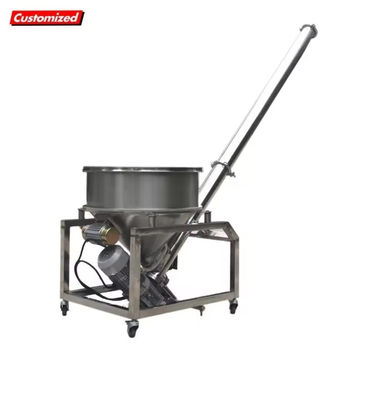 Un bon prix. Transporteur à vis à trémie en acier inoxydable pour les grains de cacao en ligne