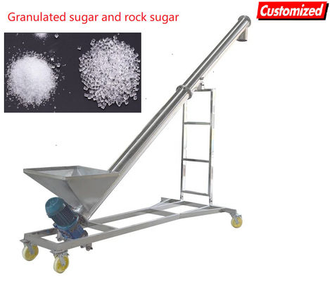Un bon prix. Alimentateur à vis en acier inoxydable pour divers produits en poudre en ligne