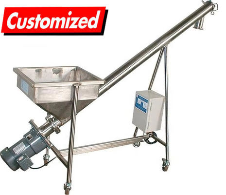 Un bon prix. Convoyeur à vis à aubes en acier inoxydable à glace sèche pour un transfert de matériau en douceur en ligne