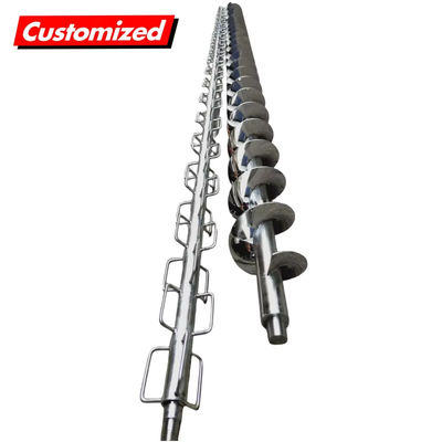 Un bon prix. Blade spirale à vis pour convoyeur à vis en ligne