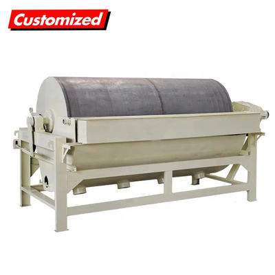 Un bon prix. OEM séparateur magnétique de minerai de fer machine de séparation de séparateur d'extraction de fer pour le sable minéral en ligne