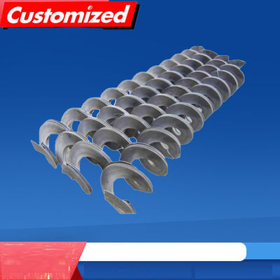 Un bon prix. Transporteur à vis à vis spirale sans arbre flexible sur mesure pour usine de fabrication en ligne