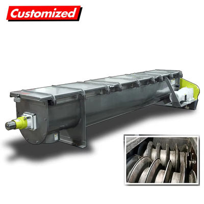 Un bon prix. OEM traitement thermique personnalisé chauffage vis de séchage auger transport à vis de chauffage en vol creux en ligne