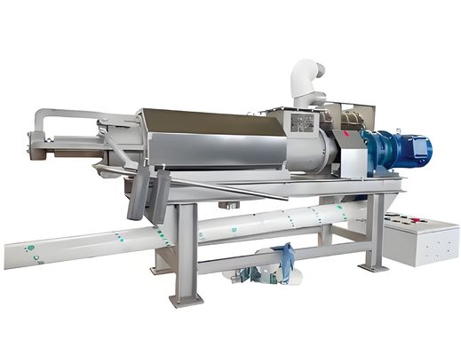 Un bon prix. Convecteur en spirale efficace pour les déchets d'origine animale Séparateur de liquide solide en ligne