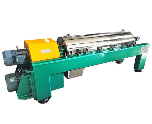 Un bon prix. Centrifugeuse à décanter à haut rendement en acier inoxydable pour la séparation continue automatique des solides et des liquides en ligne