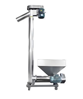 Un bon prix. Transporteur à vis flexible en acier inoxydable avec transport multidirectionnel et conception personnalisable pour la manutention de matériaux industriels en ligne