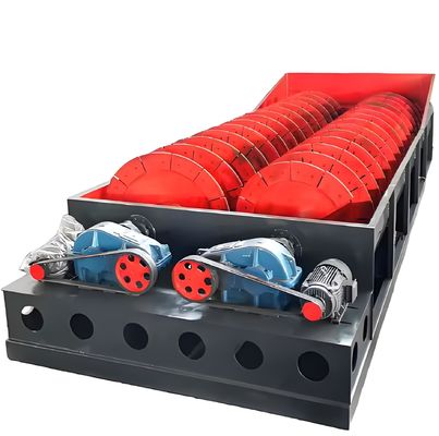 Un bon prix. Machine de nettoyage à double barre spirale pour le sable de rivière, le sable de quartz et le gravier en ligne