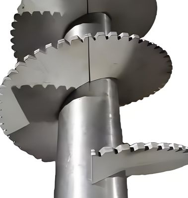 Un bon prix. Lamelle hélicoïdale pressée à froid et arbre en spirale en acier inoxydable en ligne