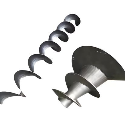 Un bon prix. Blade spirale spécialisée pour convoyeur à auger en forme de U en ligne