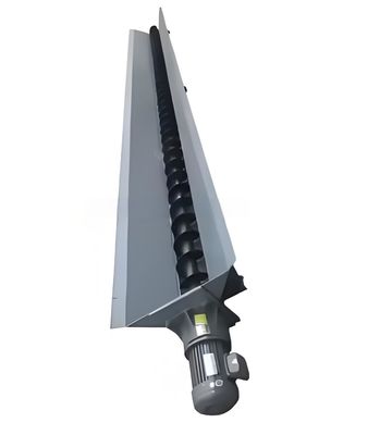 Un bon prix. Transporteur à auger en forme de U résistant à la chaleur pour les particules de copeaux de caoutchouc avec une installation facile en ligne