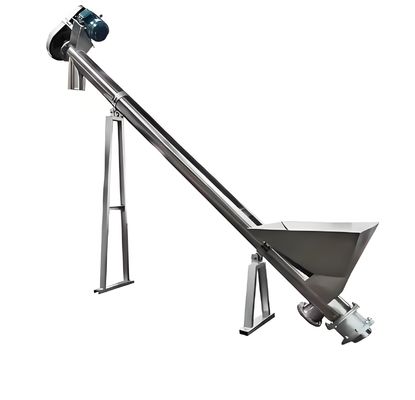 Un bon prix. Transporteur en spirale flexible, tuyauterie, auger, ascenseur en spirale, convoyeur à aspiration de grains en ligne