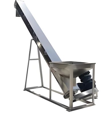 Un bon prix. Alimentateur de type U en acier inoxydable avec bouton d'arrêt d'urgence et vitesse réglable pour les poudres chimiques en ligne