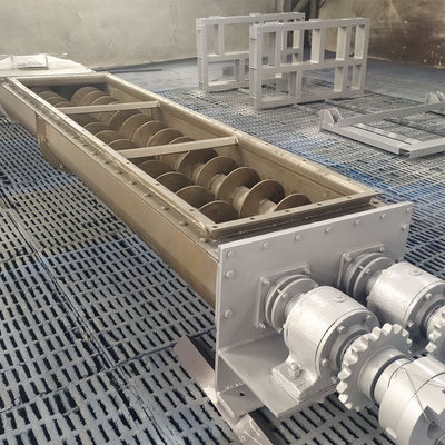 Un bon prix. Convoyeur à vis en acier inoxydable 304 anti-blocage à charge lourde pour la manutention de matériaux industriels en ligne