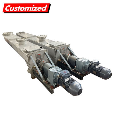 Un bon prix. Transporteur à vis résistant à la chaleur en acier inoxydable pour la manutention de matières en vrac en ligne