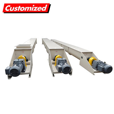 Un bon prix. Transporteur à vis résistant à la chaleur en acier inoxydable pour la manutention de matières en vrac en ligne