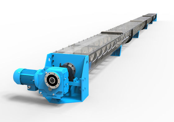 Un bon prix. Convoyeur à spirale de qualité industrielle pour le transport de matériaux de construction et de déchets solides dans divers environnements industriels en ligne
