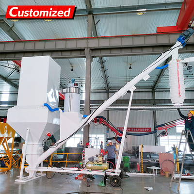 Un bon prix. Ciment à vis verticale souple, alimenté en acier inoxydable en ligne