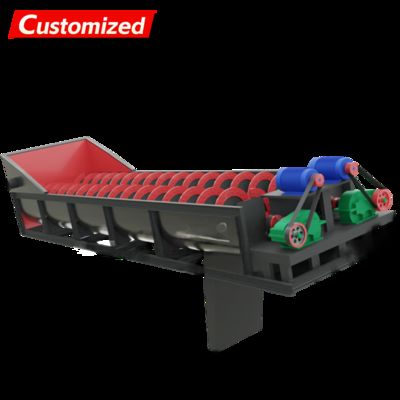 Un bon prix. Sand screw Washer  Spiral Sand Washing Machine high cleaning efficiency Energy Saving Mining Equipment wear-resistant steel Screw Sand Washer Machine for Gravel Pebble Basalt en ligne