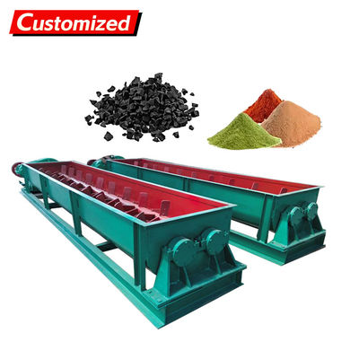 Un bon prix. Custom Screw Conveyors Dual-Shaft/Multi-Shaft Screw Conveyors Flexible Cement Screw Conveyors Suitable for Wood chips, paper, flour processing, materials prone to clumping, sawdust, soybeans en ligne