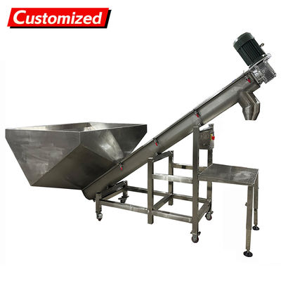 Un bon prix. Material Screw Conveyor Feeder Competitive Price Customization Inclined Screw Auger Conveyor With High Efficiency Manufacturer's Factory en ligne
