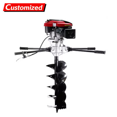 Un bon prix. Machine de forage à tarière OEM, machine de creusement commerciale, machine de creusement de sable, machine de forage à tarière de différentes tailles, machine de forage de trous d'arbres, adaptée au forage de trous d'arbres en ligne