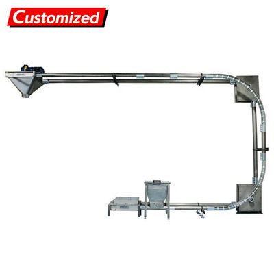 Un bon prix. Custom Stainless Steel Tube Chain Conveyor for Stable Transport of Steel Drag Chain Conveyors Explosion-proof and airtight design (Suitable for Powdered Sugar) en ligne