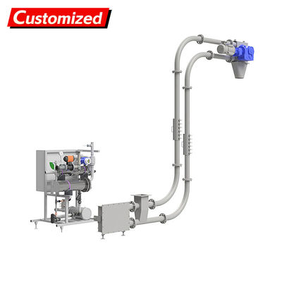 Un bon prix. Custom Stainless Steel Tube Chain Conveyor Horizontal Inclined Vertical Transport Powder Mechanical Delivery Disc Cable Conveyors for Industrial Efficient Custom Explosion-proof and airtight design (S en ligne