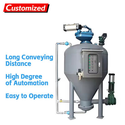 Un bon prix. custom Industrial Powder Granule Storage Tank Pump Continuous Lifting Vacuum Pumping Pneumatic Feeder Conveyors Control System en ligne