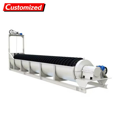 Un bon prix. Machine à laver à spirale LX765 pour minéraux industriels personnalisés, sable de rivière siliceux, sable de rivière, machine à laver à faible investissement pour la construction, les autoroutes, les centrales hydroélectriques, les usines de sable et de gravier en ligne