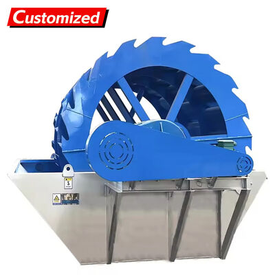 Un bon prix. Machine à laver le sable en spirale personnalisée 70-300TPH rivière pierre sable et gravier seau roue machine à laver le sable 30kW de haut rendement usine de fournisseur chinois en ligne