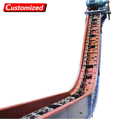 Un bon prix. Custom-made high-quality chain scraper conveyors and inclined drag chain scraper conveyors, suitable for transporting coal/ash/biomass, with specialized chain conveyors for wood chips. en ligne