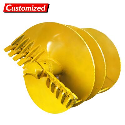 Un bon prix. Machine de forage à auger personnalisée, plate-forme de forage, machine de creusement de sol, perceuse à auger à pilonner ou perceuse à auger à deux vis à vis droite pour la construction de ponts et de routes en ligne