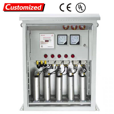 Un bon prix. Boîte de distribution imperméable à la paroi personnalisée avec protection IP55 et compensation du condensateur pour les armoires photovoltaïques en ligne