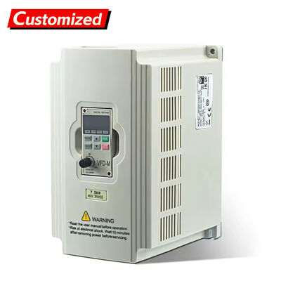 Un bon prix. Contrôle vectoriel sans capteur personnalisé AC Drive VFD Inverseur 220V/380V 5,5KW pour l'automatisation industrielle en ligne