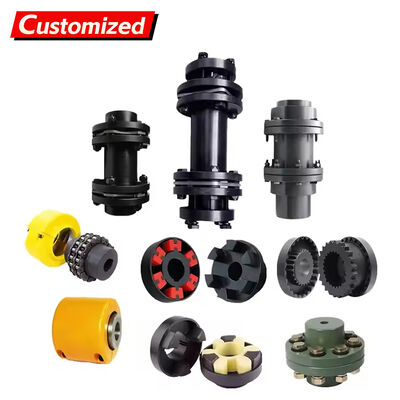 Un bon prix. Accouplement flexible par étoile avec couple nominal de 2000 nm et vitesse maximale de 5000 tr/min pour les machines industrielles en ligne