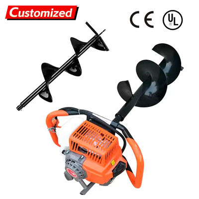 Un bon prix. Machine de forage à auger à essence - Machine de forage à auger multifonctionnelle pour la plantation d'arbres et l'exploitation minière en ligne