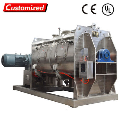 Un bon prix. Mixeur à cisailles de type charrue de qualité industrielle avec régulation de vitesse variable et construction en acier inoxydable pour le mélange de haute précision en ligne